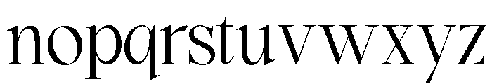 SpectralBridge-Regular Font LOWERCASE