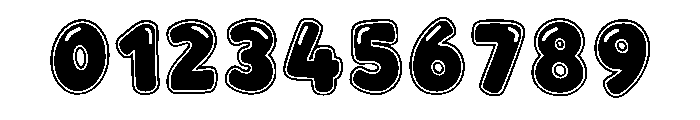 Speech Bubble Regular Font OTHER CHARS