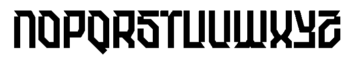 Speed Gemors Font LOWERCASE