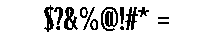 Spektora Bold Font OTHER CHARS