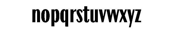Spektora Bold Font LOWERCASE