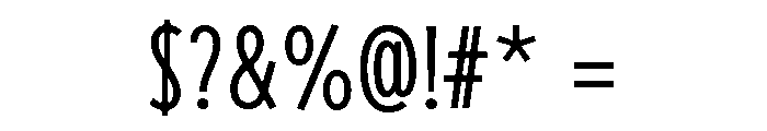 Spektora Regular Font OTHER CHARS