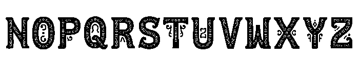 Spen Regular Font LOWERCASE