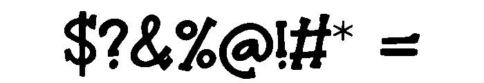 Spencer Font OTHER CHARS