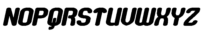 Spend Time Bold Italic Font UPPERCASE