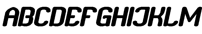 Spend Time Italic Font UPPERCASE