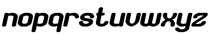 Spend Time Italic Font LOWERCASE