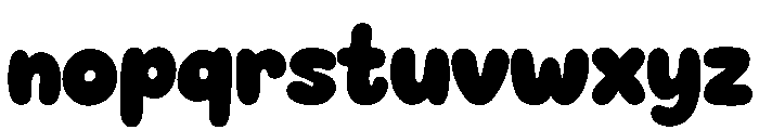 Spicy Burger Font LOWERCASE