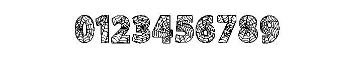 Spider Lace Font OTHER CHARS