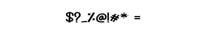 Spider Woman Font OTHER CHARS