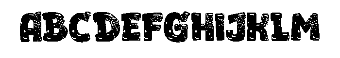 Spiderweb Army 3 Font UPPERCASE