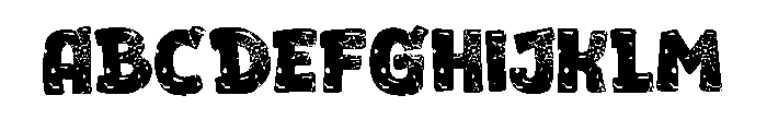 Spiderweb Army 3 FONT