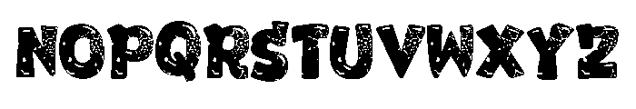 Spiderweb Army 4 Font UPPERCASE