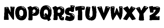 Spiderweb Army Font LOWERCASE
