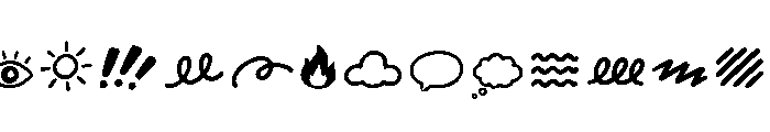 Spidol Marker Extras Regular FONT