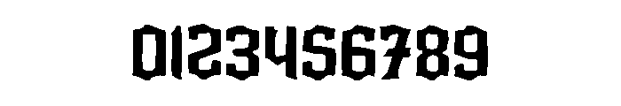Spikes To Smooth Font OTHER CHARS