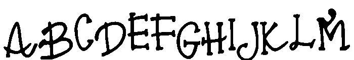 Spiky_Orb Font UPPERCASE