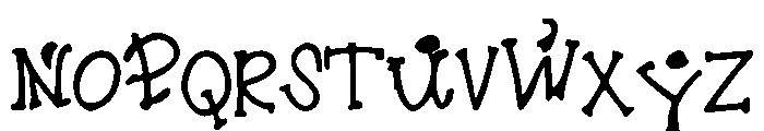 Spiky_Orb Font UPPERCASE