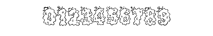 Spilt Drinks Splash By  Regular Font OTHER CHARS