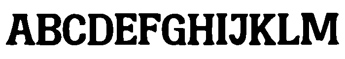 Spinet Font UPPERCASE