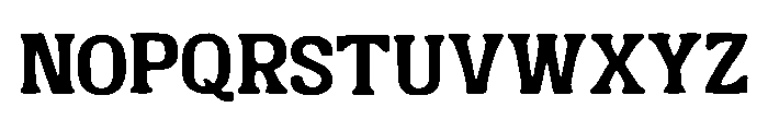 Spinet Font LOWERCASE
