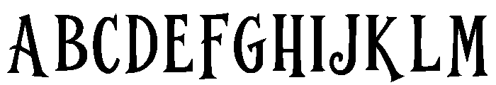 Spinewick Font UPPERCASE