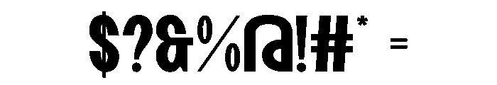Spirit Level Regular Font OTHER CHARS