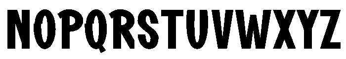 Spirit Level Regular Font LOWERCASE