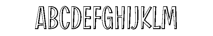 Spirit Quality Outline Regular Font UPPERCASE