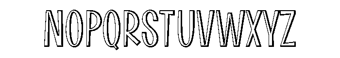 Spirit Quality Outline Regular Font UPPERCASE