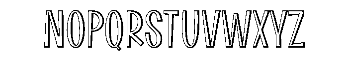 Spirit Quality Outline Regular Font LOWERCASE