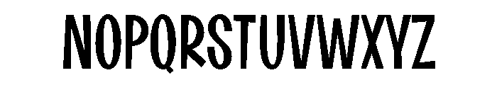 Spirit Quality Regular Font LOWERCASE