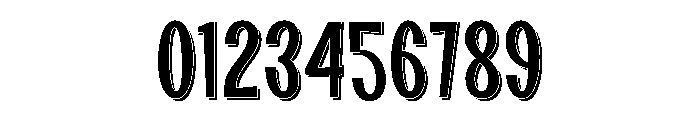 Spirit Quality Shadow Regular Font OTHER CHARS