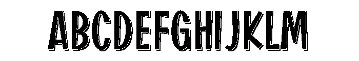 Spirit Quality Shadow Regular Font UPPERCASE