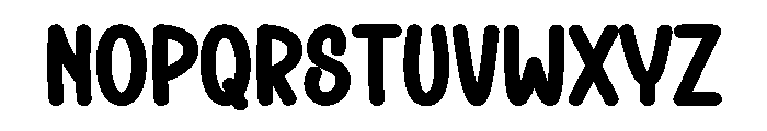 Spirit School1 Font UPPERCASE