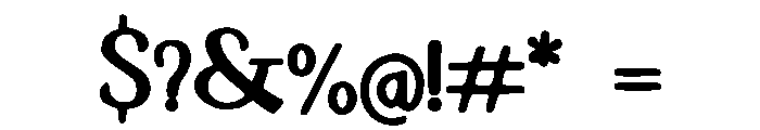 Spirit_Script Font OTHER CHARS