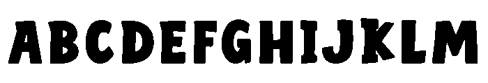 Spiritout stacked Regular Font UPPERCASE