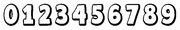Spiritout stacked outline Reg Font OTHER CHARS