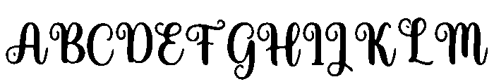 Spiritually Font UPPERCASE