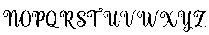 Spiritually Font UPPERCASE