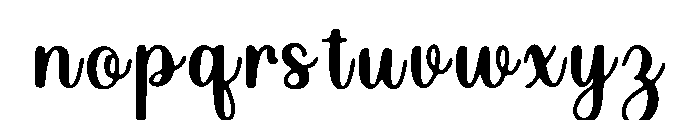 Spiritually Font LOWERCASE