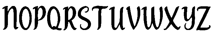 Spiritwood Font UPPERCASE