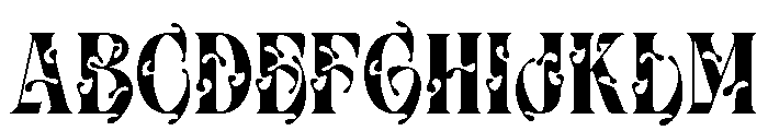 Splash Chrome Regular Font UPPERCASE