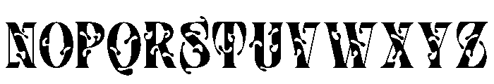 Splash Chrome Regular Font UPPERCASE