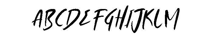Splash Tropical Italic Font UPPERCASE