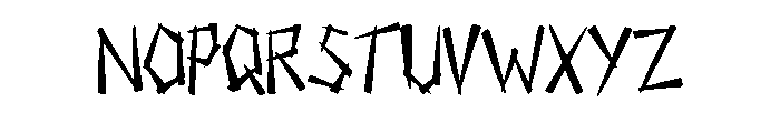 Splinter Geometric By S Regular Font UPPERCASE