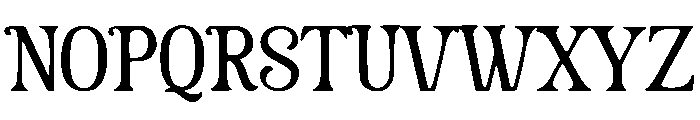 Split Monogram Font UPPERCASE