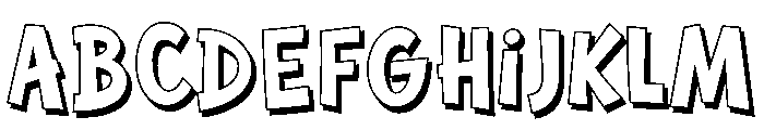 Sploosh Shadow FONT