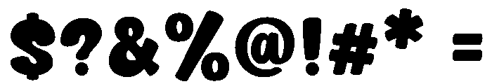 Spoky Buddy Font OTHER CHARS
