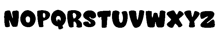 Spoky Buddy Font UPPERCASE